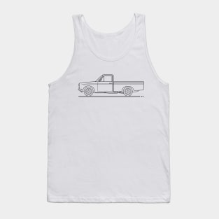 blue truck B Tank Top